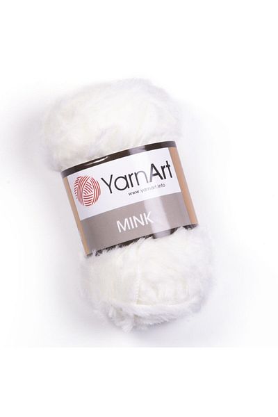 Yarnart Mınk - Φτερωτό Χέρι Πλεκτό Νήμα Off White-330
