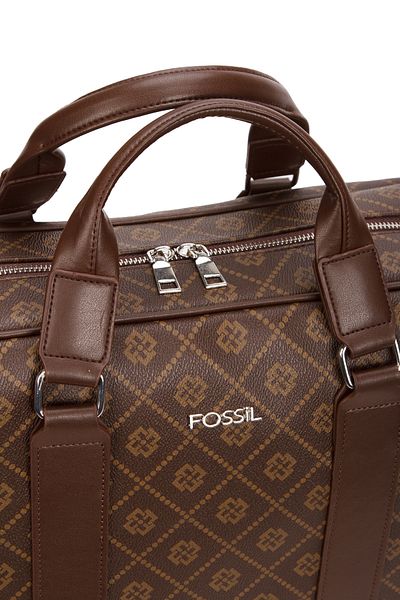 Fossil حقيبة Vegan Dero 2002 Valise Elvali Legume Red-Man للعطلات والسفر وحقيبة المستشفى