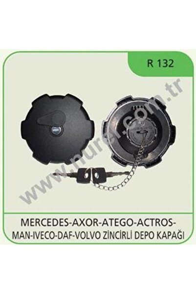 NUREL YAKIT DEPO KAPAĞI KİLİTLİ ACTROS AXOR AROCS ATEGO  FORD CARGO PLASTİK 0...