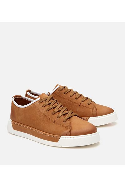 Hotiç Ανδρικά παπούτσια Nubuck Leather Tan Ultra Light Sole Casual