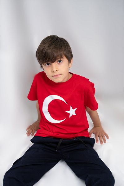 Parti Kırtasiye Комплект тениска и пола туту с щампа на Червения полумесец