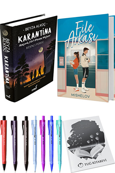 İndigo Kitap Karantina 5 Ciltli ve Düş Serisi 1: File Arkası Ciltli + Hediyeli