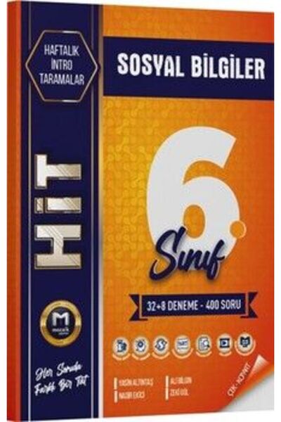 Mozaik Yayınları Mozaik Yayınları 6. Sınıf Sosyal Bilgiler 40 Deneme