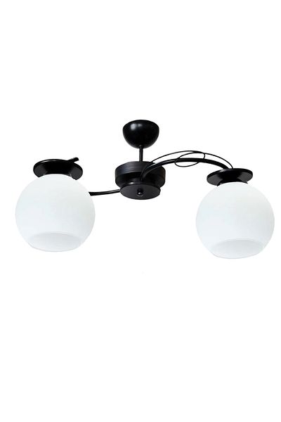 Uçar İlay Modern Black Lasa Glass Living Room Living Room Chandelier Double Chandelier