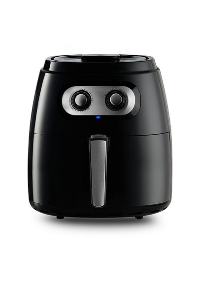 ALSAIF Electric Air Healthey Fryer With Timer To Fry, Bake, Grill, Roast Or Reheat, Size 9l, 1800w Black