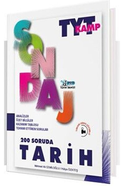 Yayın Denizi Yayınları Yayın Denizi TYT Tarih Pro 200 Soruda Sondaj Kamp