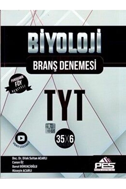 Pes Yayınları PES Yayınları TYT Biyoloji 35 x 6 Branş Denemesi
