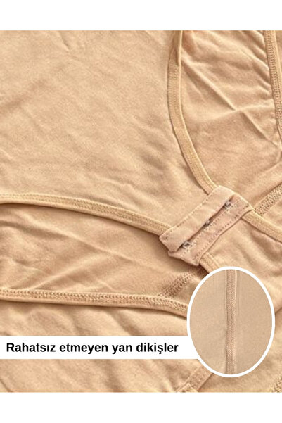 ALYA UNDERWEAR Beige Modal-Cotton Blend Hooked Body, Soft and Iarious Sizyi Men's Shoes