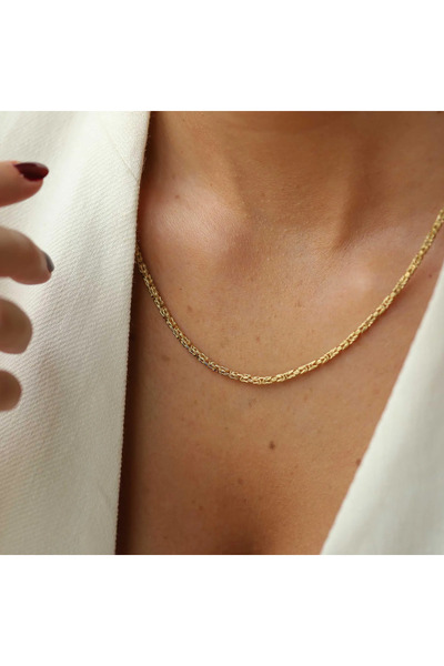 Üresinler Kuyumculuk 14 Ayar Altın Kral Zincir Kolye