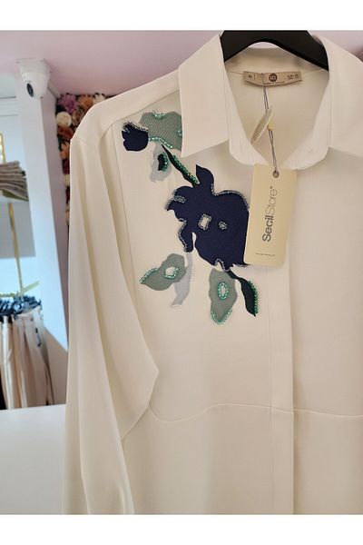 SEÇİL Seçil Women's White Daily Shirt
