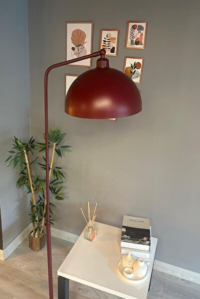 Bamyum Vişne Çürüğü Lambader Hareketli Başlık Modern Dekoratif Metal Oturma Odası Çalışma Odası Zemin