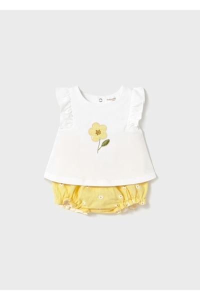 MAYORAL Baby Girl Shorts and T-Shirt Set 1255