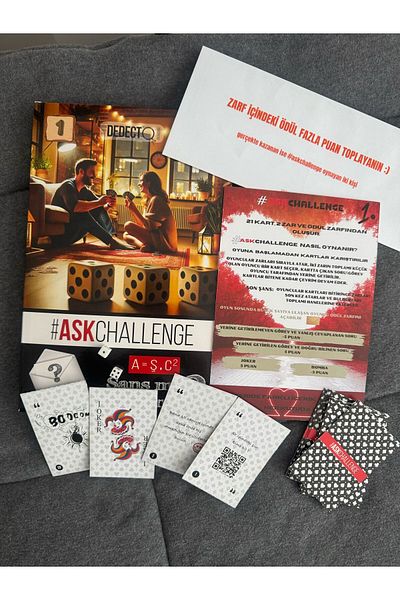 Planet Butik Ask Challenge Box Game for Couples