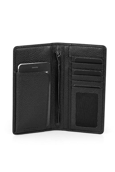 Daniel Klein Dkl3029-1 Large Volume Black Women's Wallet & Card Holder in Purse Form