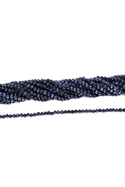 Serhat Aksesuar ve El İşçilik 4 مم خرز زجاج كريستال مدخن مدخن 4 مم 1 سلسلة - ...