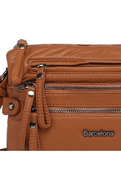 BARCELONA 21K Geanta Messenger dama - Piele Rölaks spalata, Model Barcelona 1920-6