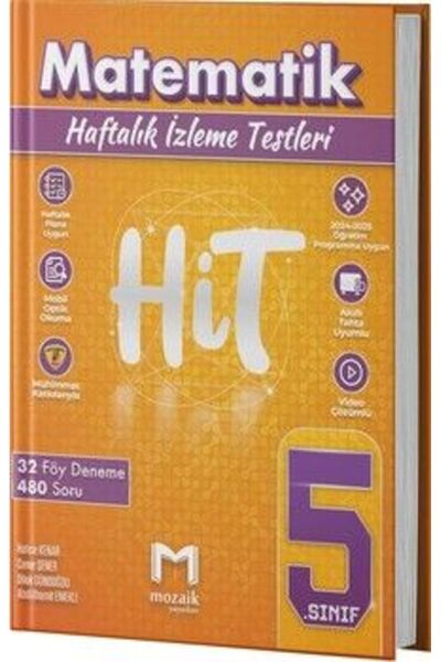 Mozaik Yayınları Mozaik Yayınları 5. Sınıf Matematik HİT 32 Deneme