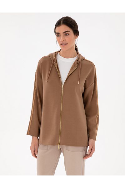 Pierre Cardin Brown Comfort Fit Knitted Cardigan 50301362 -Vr029