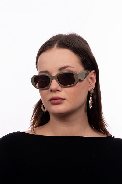 GlimmerGroove Unisex Rectangular Sunglasses - Uv400 Glass Women and Men