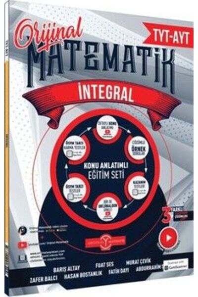 Orijinal Yayınları Orijinal YKS AYT Matematik İntegral Konu Anlatımlı Eğitim ...