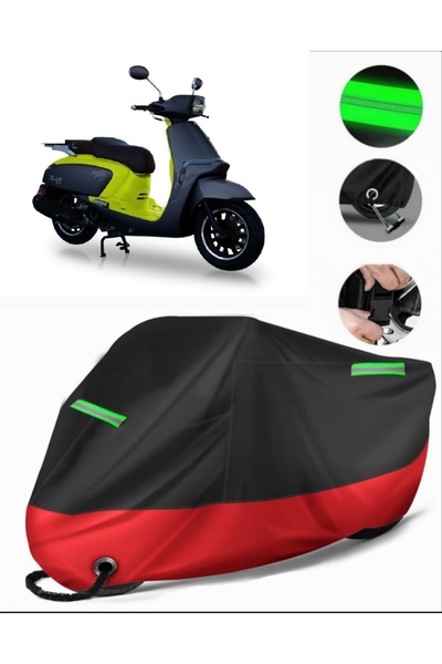 MotoEN Motolux Macchiato 50 متوافق مع القماش المشمع للدراجات النارية (متوافق ...