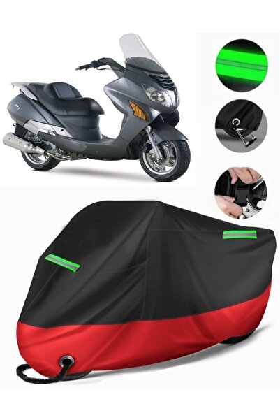 MotoEN Hyosung Ms3 250 Compatible Premium Motorcycle Tarpaulin (Lock Compatib...