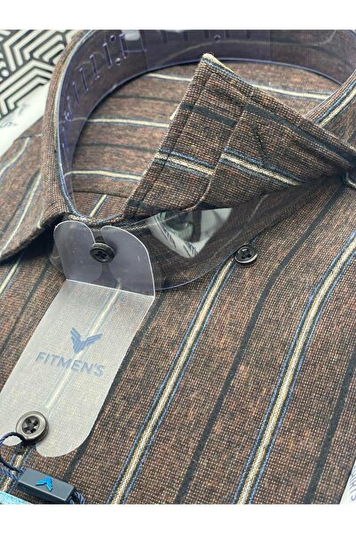 Fitmens Classic Long Sleeve Winter Plaid Lumberjack Collar Buttoned Cotton Gift Boxed Men's Shirt Fs-003137 - Light