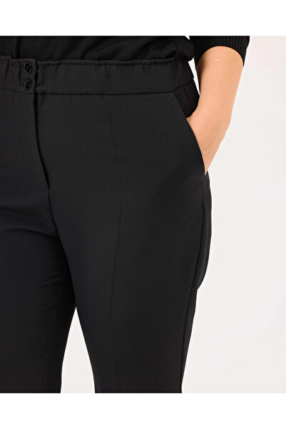 Gala-Xi Pantaloni cu talie mare, cu șnur, până la gleznă