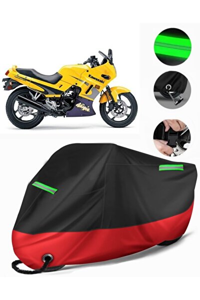 MotoEN غطاء دراجة نارية متوافق مع Kawasaki ZZR 250 Premium (متوافق مع القفل) ...