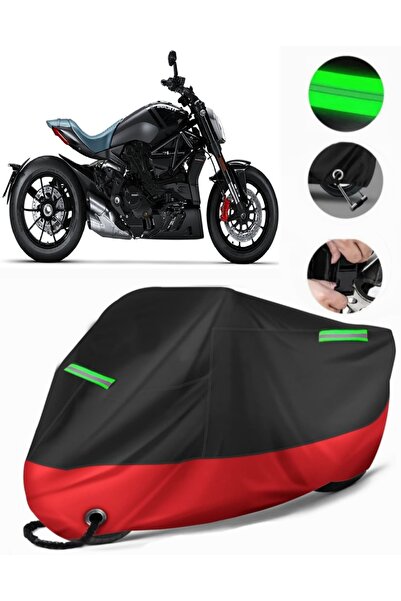 MotoEN Ducati Diavel Xdiavel Nera Compatible Premium Motorcycle Tarpaulin (Lo...