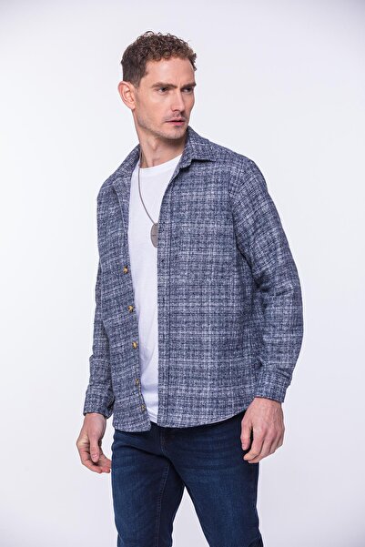 Fitmens Oversize kroj Lumberjack Mekane teksture 100% pamučna muška košulja s...