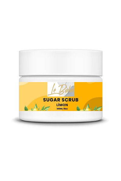Le Balvo Anti-Blackhead - Brightening - Lemon - Face & Body Sugar Peeling 100 ml