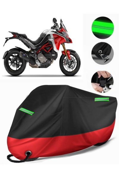 MotoEN Ducati Multistrada 1260 Enduro متوافق مع القماش المشمع الممتاز (متوافق...