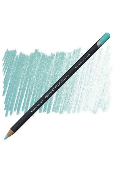 Derwent Procolour Dry Crayons, Turqueza Green (41)
