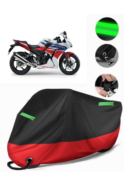 MotoEN Honda Cb 250 R Compatible Motorcycle Tarpaulin Premium (Lock Compatibl...