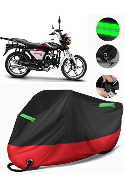 MotoEN Kuba Dragon 50 متوافق مع القماش المشمع للدراجات النارية Premium (متواف...