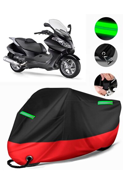MotoEN Aprilia Atlantic 500 Sprint Compatible Premium Motorcycle Tarpaulin (L...