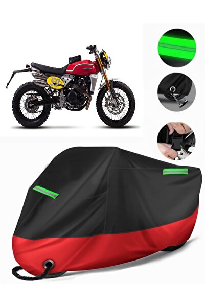 MotoEN غطاء دراجة نارية ممتاز متوافق مع الذكرى السنوية CABALLERO 500 (متوافق ...