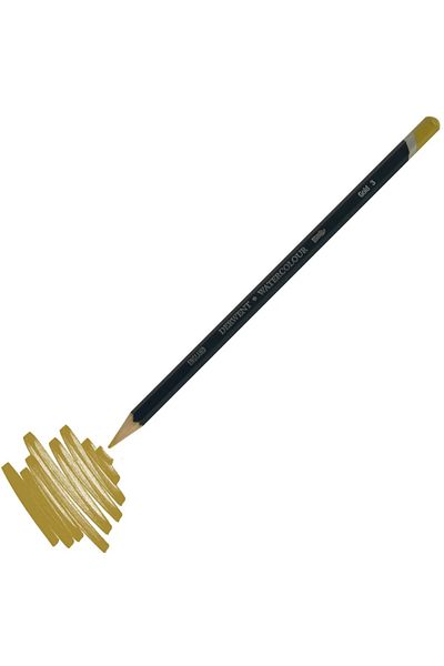 Derwent Watercolor Waterable Crayons Gold