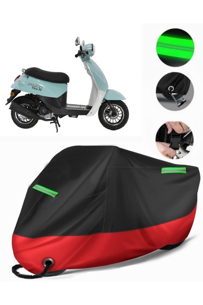 MotoEN Stmax Viva 80 متوافق مع القماش المشمع للدراجات النارية (متوافق مع القف...