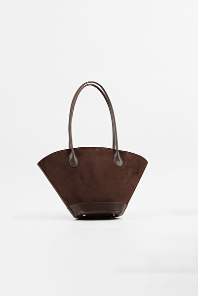 heybelprive Mango Model Süet Kahve Omuz Çantası, Pinterest Model Tasarım Çanta, Üniversite Ve Ofis Çanta