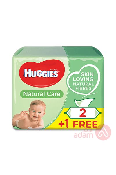 Huggies BABY WPS NAT CARE 2+1(168WPS)