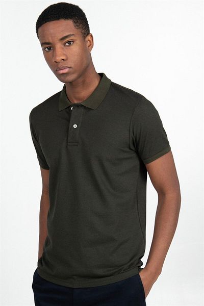 Tudors Ανδρικό μπλουζάκι Slim Fit Narrow Cut απλό Polo Collar