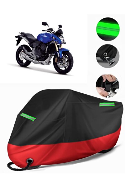 MotoEN غطاء دراجة نارية ممتاز متوافق مع Honda CB 600 F Hornet (متوافق مع القف...