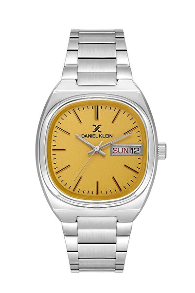 Daniel Klein Dk.1.13751-2 Kare Kadranlı Çelik Kaplama Metalik Renk Erkek Kol ...