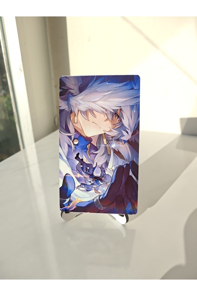 Yenaplanner Honkai Star Rail Sunday 3 Metal Koleksiyon Kartı 2 (6,5 x 11,5 cm...