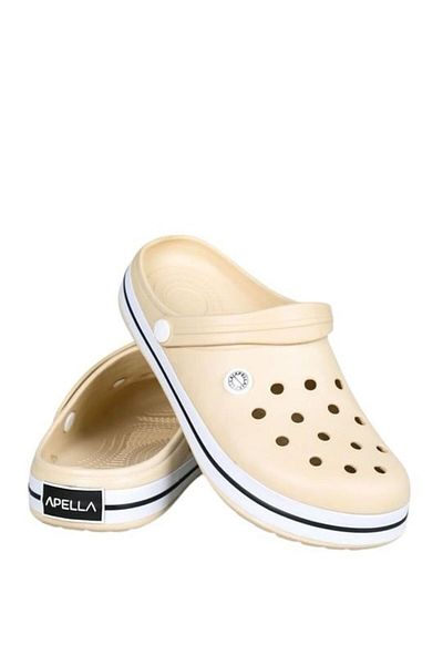 Shoebuo Μοντέλο Μπεζ Παντόφλες Narrow Fit Αγοράστε μεγέθους 1 μεγαλύτερο!