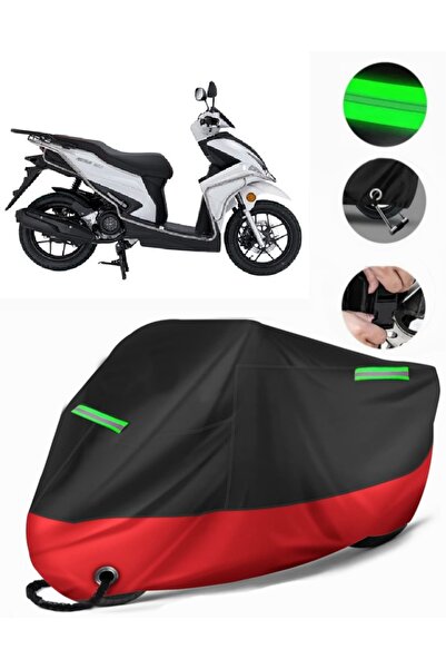 MotoEN Kanuni Resa 125 متوافق مع القماش المشمع للدراجات النارية (متوافق مع ال...