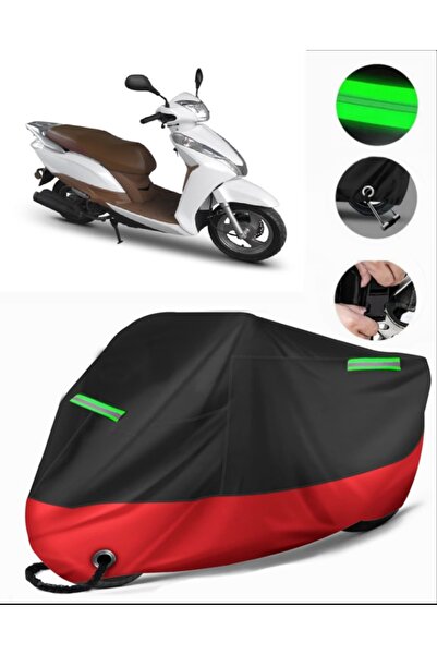 MotoEN غطاء دراجة نارية ممتاز متوافق مع Motoran Elite (متوافق مع القفل) أسود-...