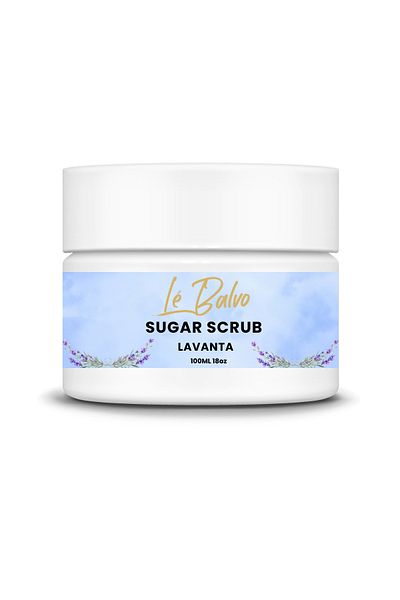 Le Balvo Anti-Blackhead - Brightening - Lavender - Face & Body Sugar Peeling 100 ml